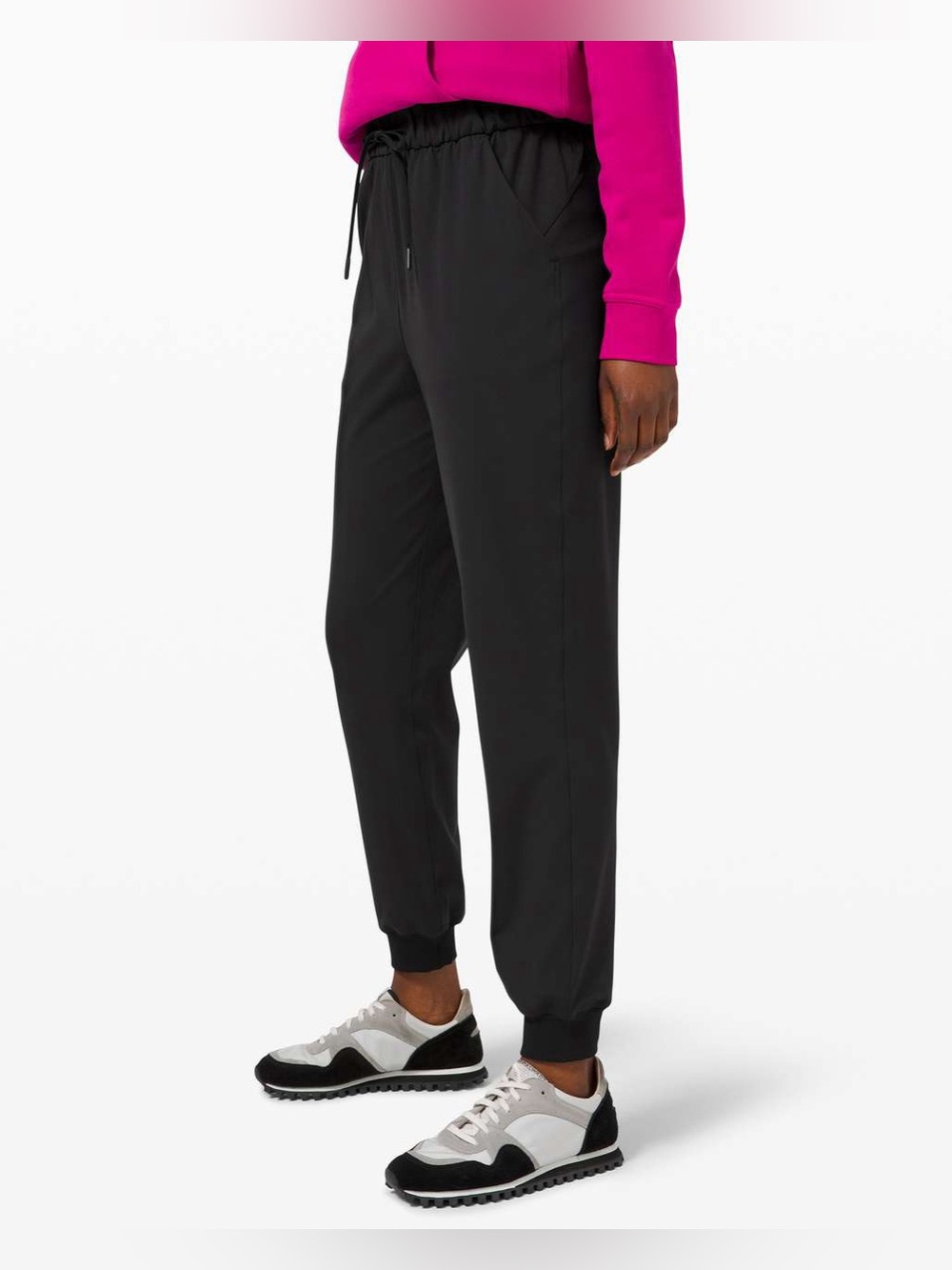 Lululemon Keep Moving High Rise Jogger Black Women’s Size 6